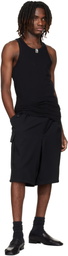 YOHJI YAMAMOTO Black Ultima PS Tank Top