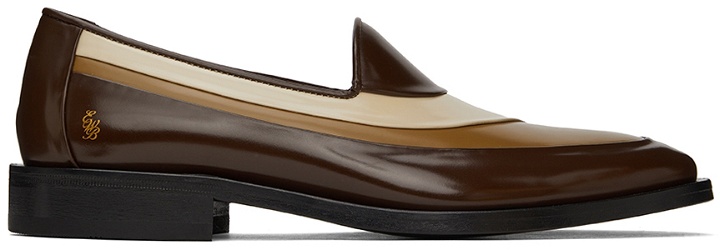 Photo: Ernest W. Baker SSENSE Exclusive Brown Club Loafers