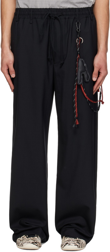 Photo: Song for the Mute Black Relaxed Lounge Pants