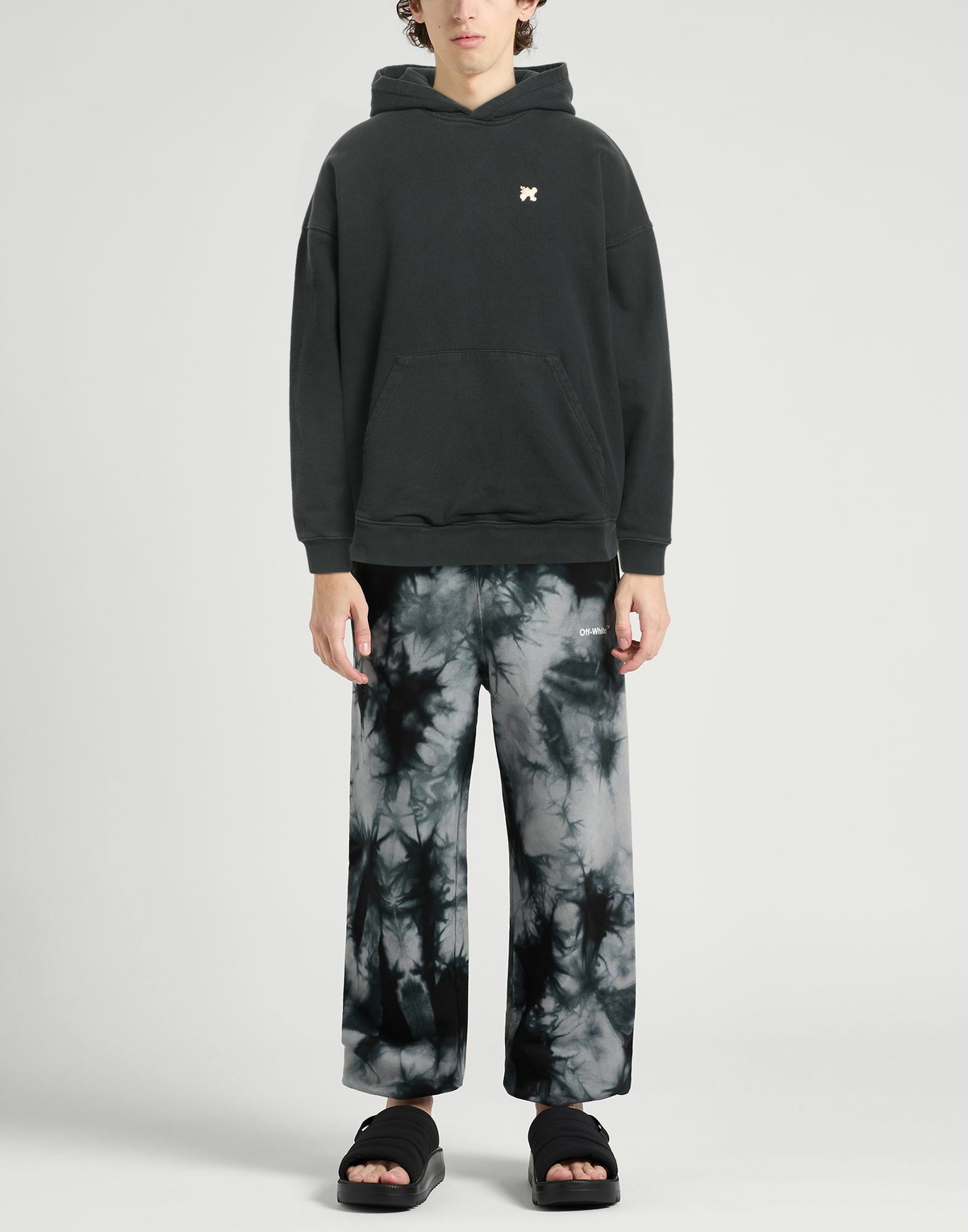 Palm Angels Mens Sweatshirt Charcoal