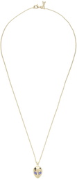 Alina Abegg Gold & Purple Alien Necklace