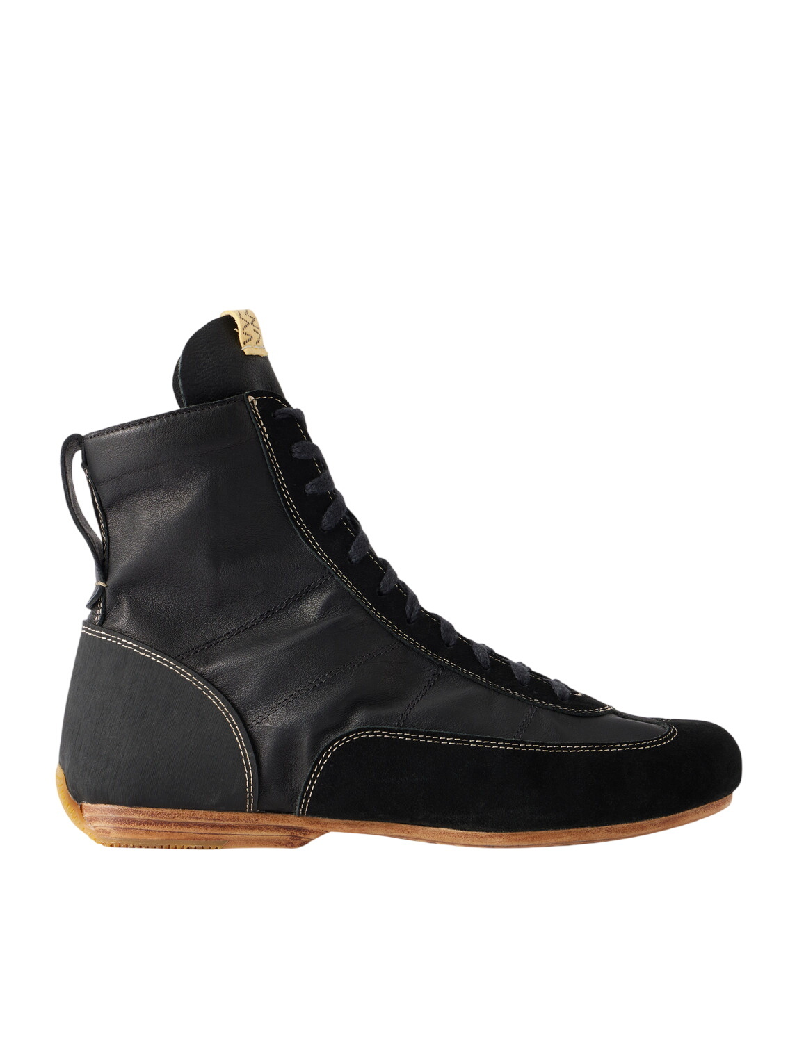 Visvim Men's Beuys Trekker Folk in Black Visvim