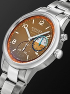 NOMOS Glashütte - Club Sport Neomatik Worldtimer Canyon Limited Edition Automatic 40mm Stainless Steel Watch, Ref. No. 790.S3