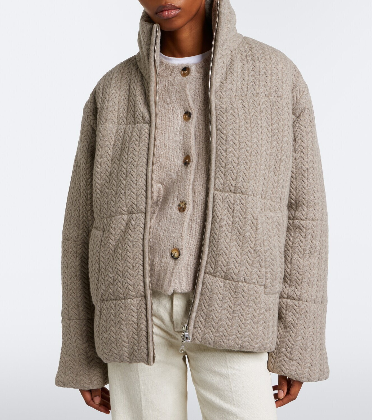 Arch4 Richmond cashmere puffer jacket