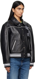 Sky High Farm Workwear Black 'Sky High Entertainment' Leather Jacket