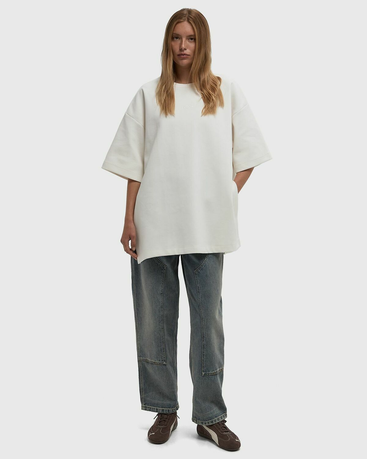 Gestuz GZimina OZ tee White Womens Shortsleefe