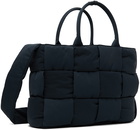 Bottega Veneta Navy Arco Padded Tote