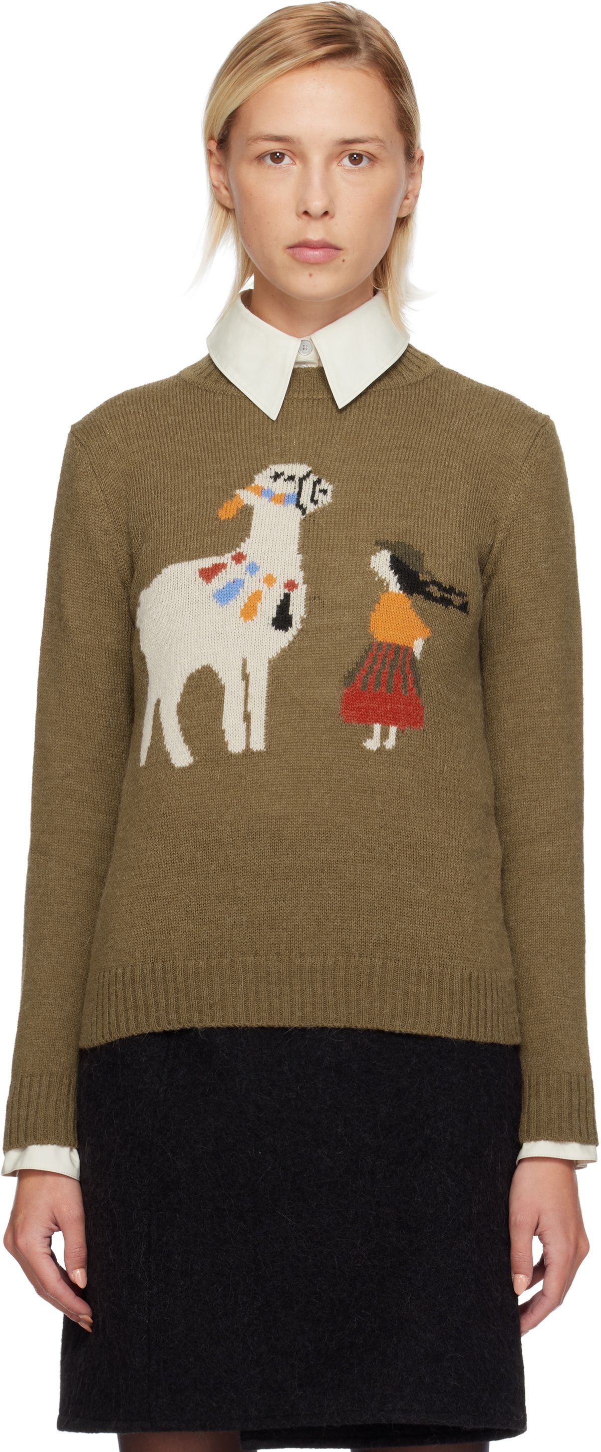 Weekend Max Mara Brown Nitra Sweater