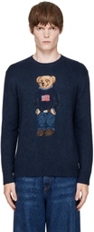 Polo Ralph Lauren Navy Polo Bear Sweater