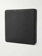 Charles Simon - Logo-Print Full-Grain Leather Travel Wallet