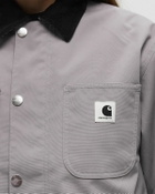 Carhartt WIP Clapton Jacket Purple Womens Bomber Jacket