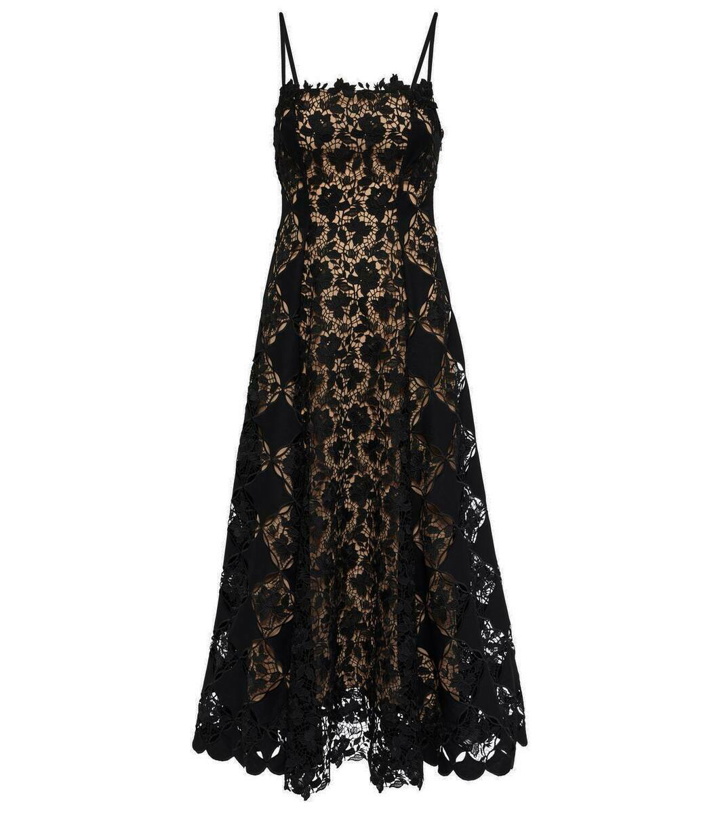 Photo: Oscar de la Renta Gardenia lace midi dress