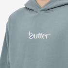 Butter Goods Men's Leaf Classic Logo Hoody in Mint
