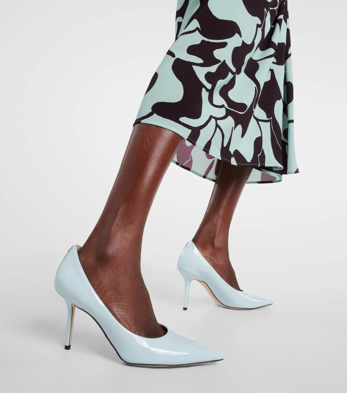 パンプス LOVE 85 PATENT LEATHER PUMPS JIMMY CHOO Love 85 patent-leather pumps | NET-A-PORTER
