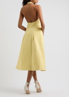 Odd Muse The Ultimate Muse Halterneck Midi Dress Yellow