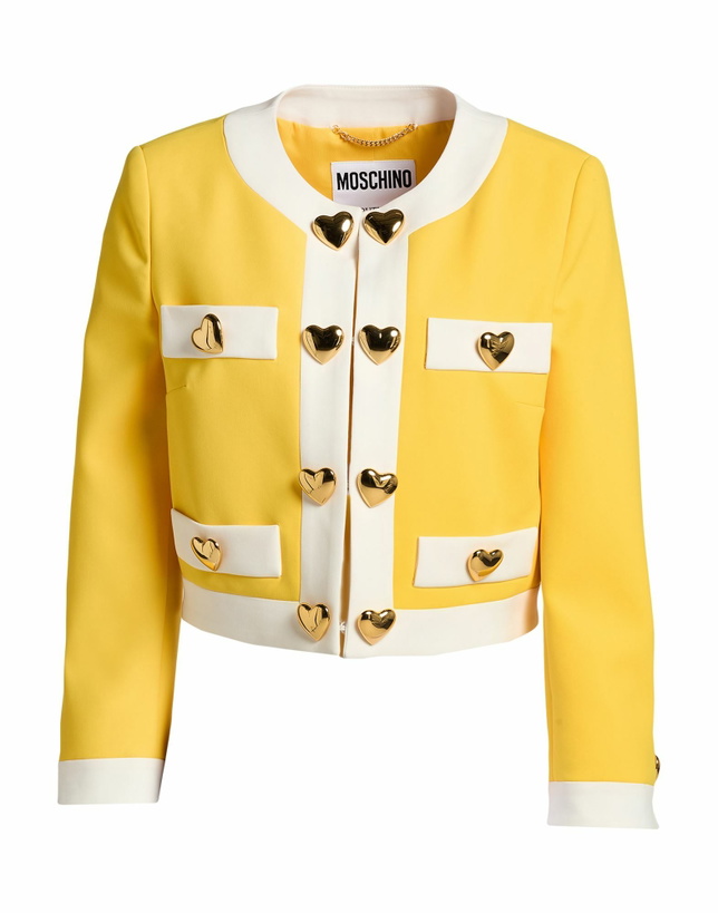 Photo: Moschino Womens Blazer in Yellow