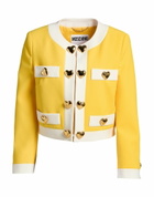 Moschino Womens Blazer in Yellow