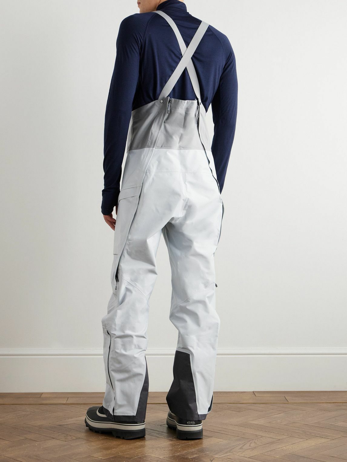 Houdini - Rollercoaster Straight-Leg Recycled Ski Salopettes - Blue