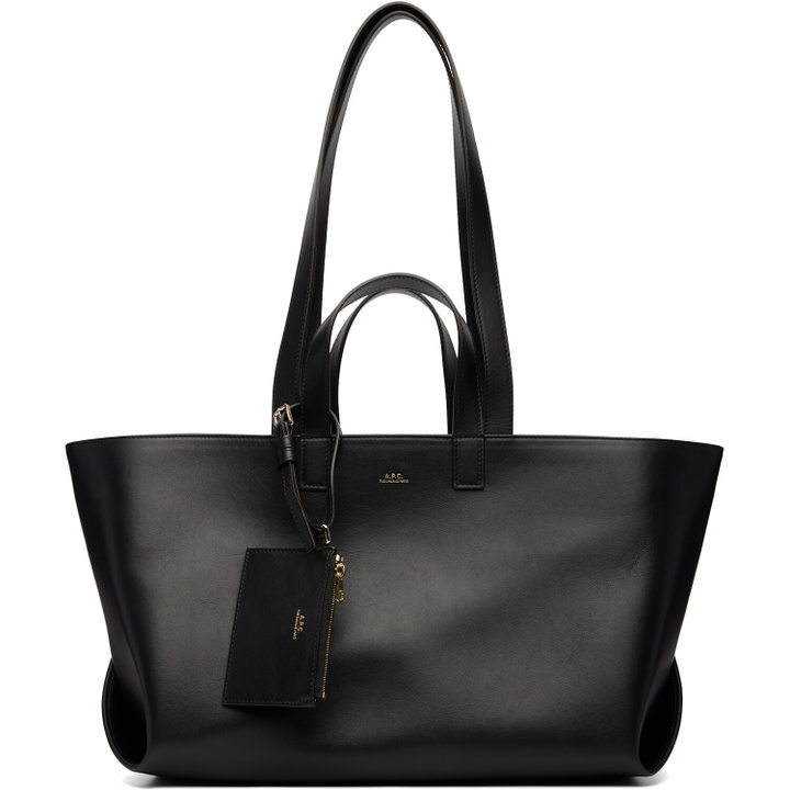 Photo: A.P.C. Black 'Le Drummer' Tote