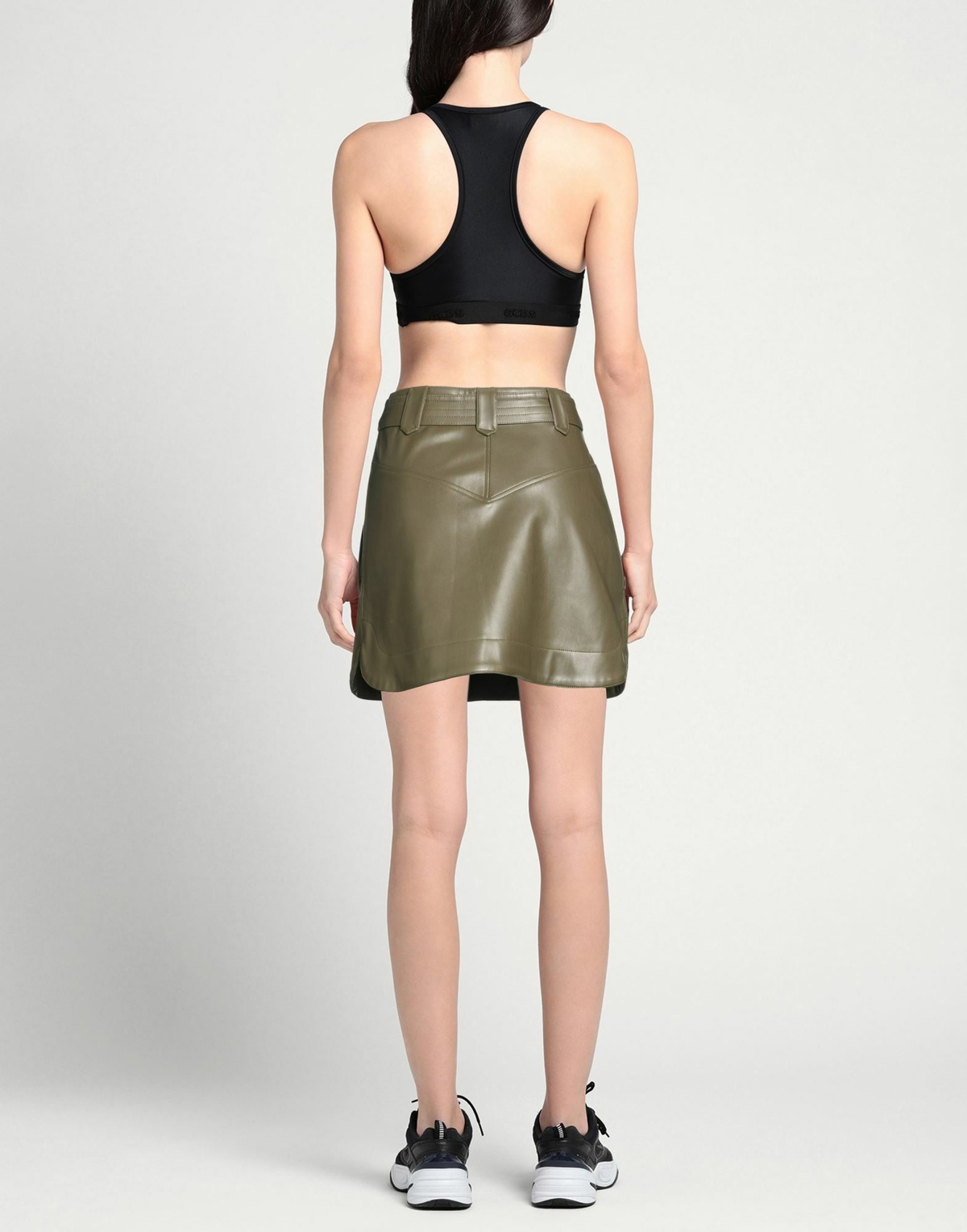 Jijil Womens Mini skirt Military in Green