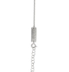 Maison Margiela - Logo-Engraved Silver-Tone Pendant Necklace - Silver