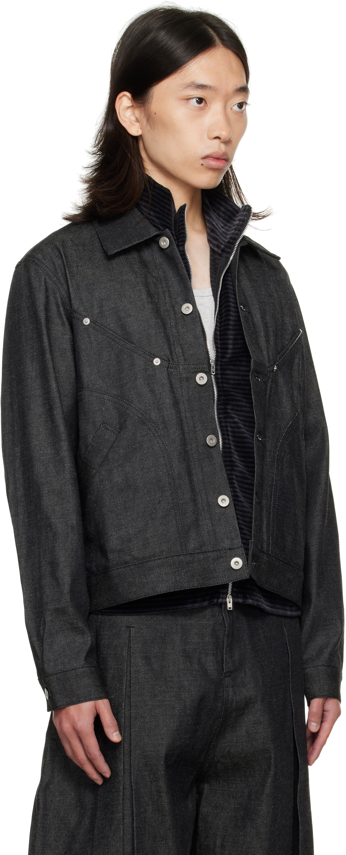 SAGE NATION Black Jiji Denim Jacket