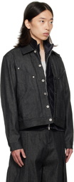 SAGE NATION Black Jiji Denim Jacket