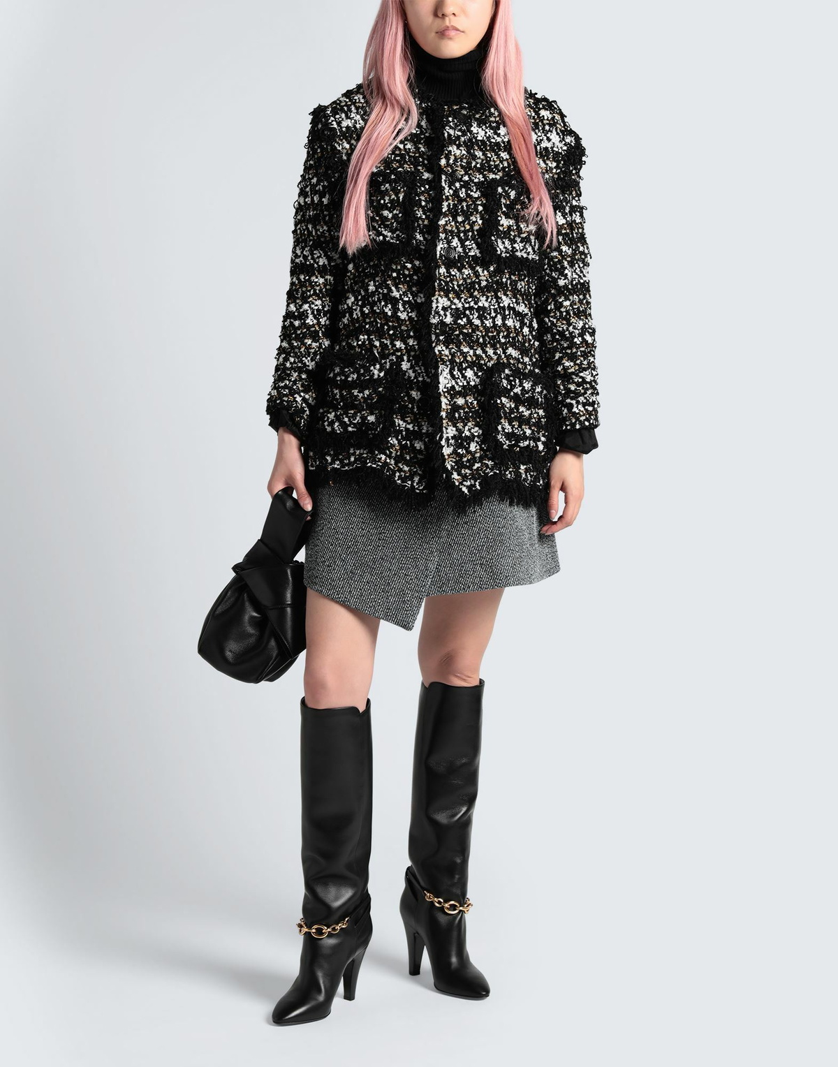 Dolce & gabbana Womens Coat in Black
