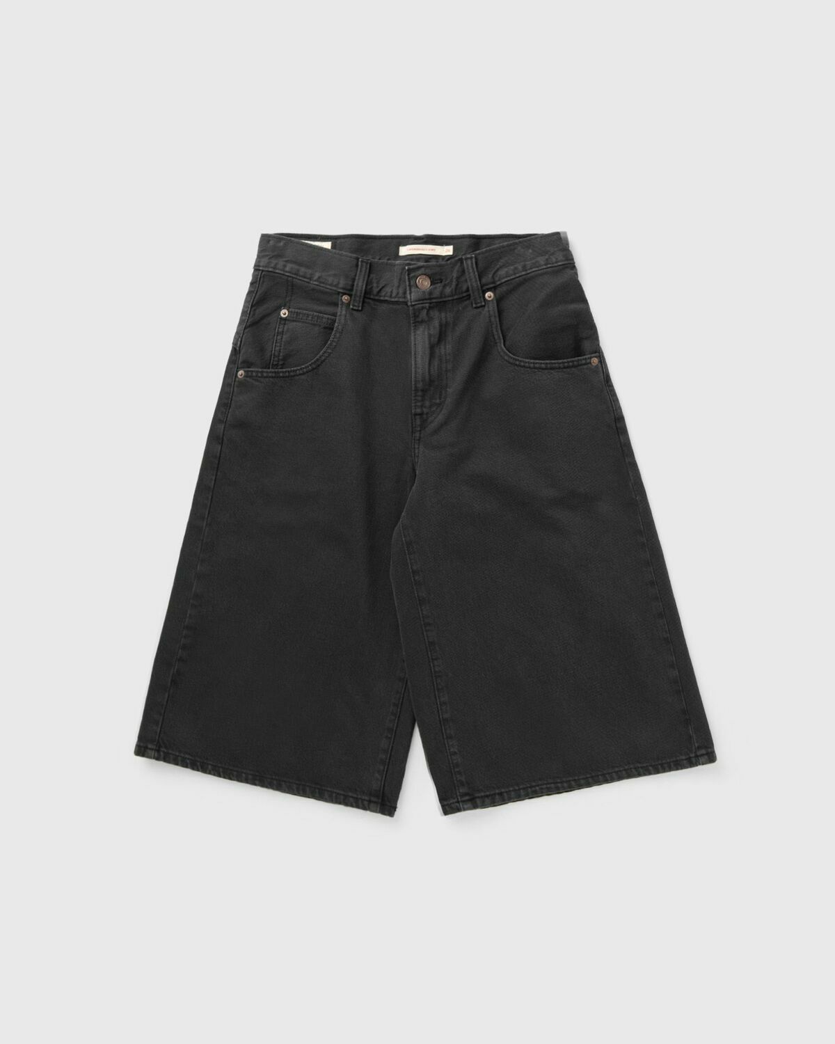 Levis SUPER BAGGY JORT Black Womens Casual Short