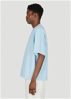Short Sleeve Big Fit T-Shirt in Light Blue
