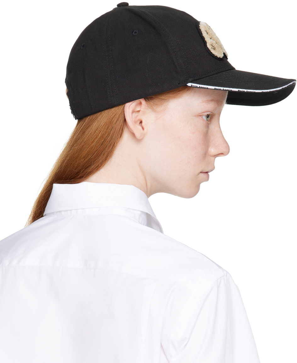 Bear Cap in black - Palm Angels® Official