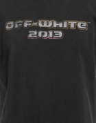 Off-white Mens T-shirt Charcoal