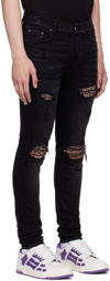AMIRI Black MX1 Bandana Jeans