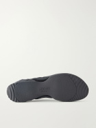 LOEWE - Grip Aqua Rubber-Trimmed Stretch Suede Sneakers - Black