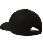 Versace - Logo-Embroidered Cotton-Twill Baseball Cap - Black