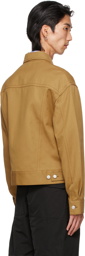 Dries Van Noten Tan Denim Classic Jacket