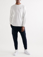 C.P. Company - Tapered Cotton-Jersey Track Pants - Blue