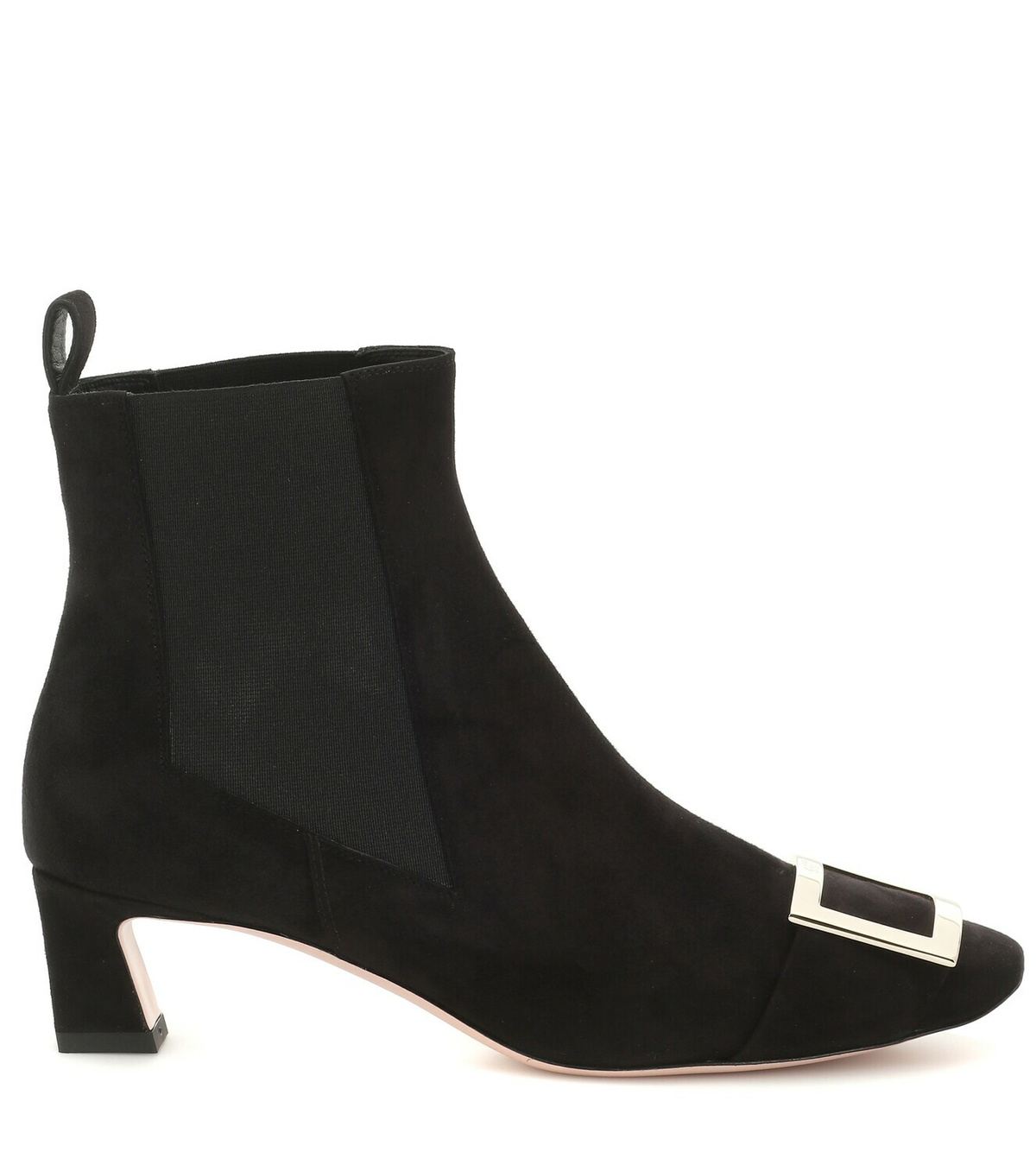 Roger Vivier Chelsea Trompette suede ankle boots