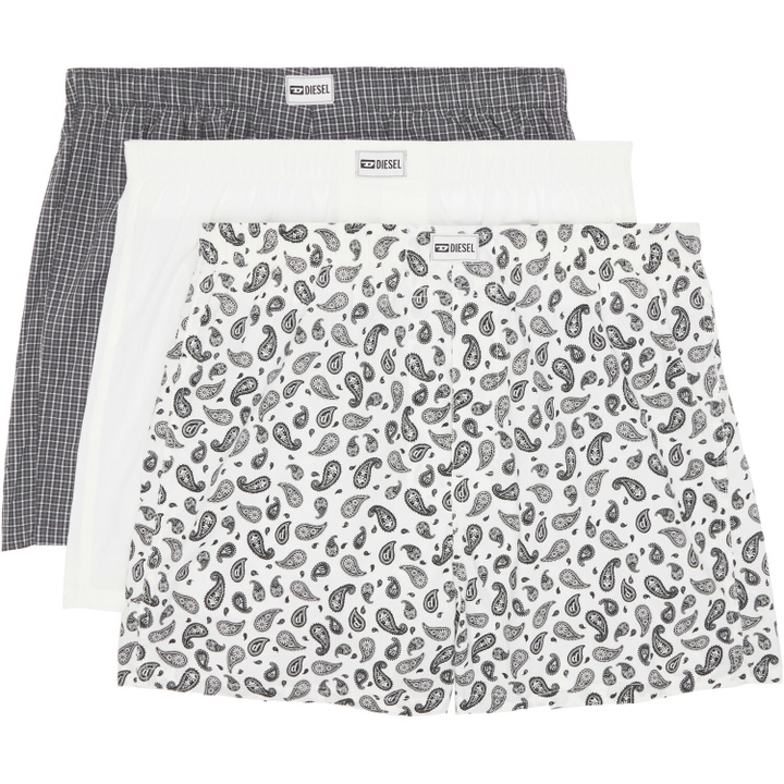 Photo: Diesel Three-Pack Multicolor Ryan-D-Core Boxers