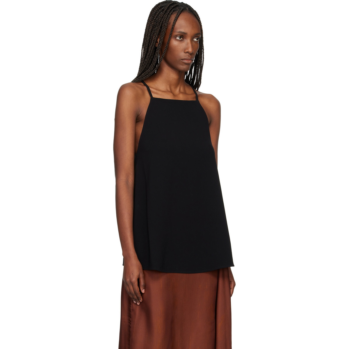 Proenza Schouler Black Ensley Top