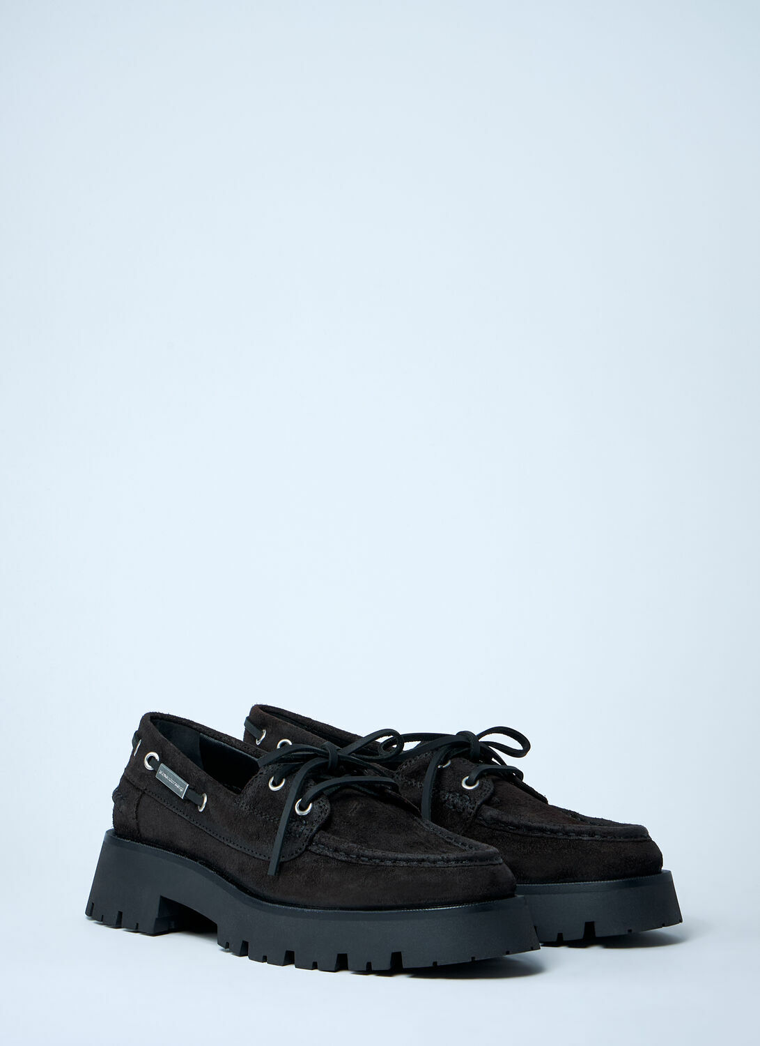 Alexander Wang Suede Carson Boat Loafers