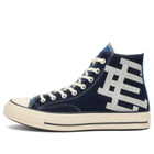 Converse Men's x Eric Emanuel Chuck Taylor 70s High Sneaker in Navy/Blue/Egret
