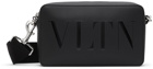 Valentino Garavani Black VLTN Messenger Bag