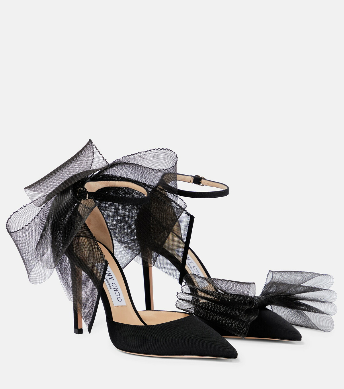 Jimmy Choo - Averly 100 bow-trimmed pumps Jimmy Choo