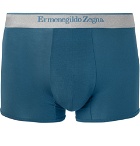 Ermenegildo Zegna - Stretch-Modal Jersey Boxer Briefs - Blue