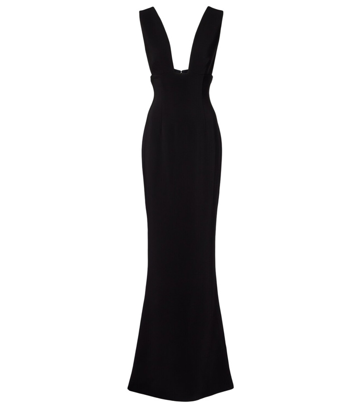 Stella McCartney Fringed crochet maxi dress Stella McCartney