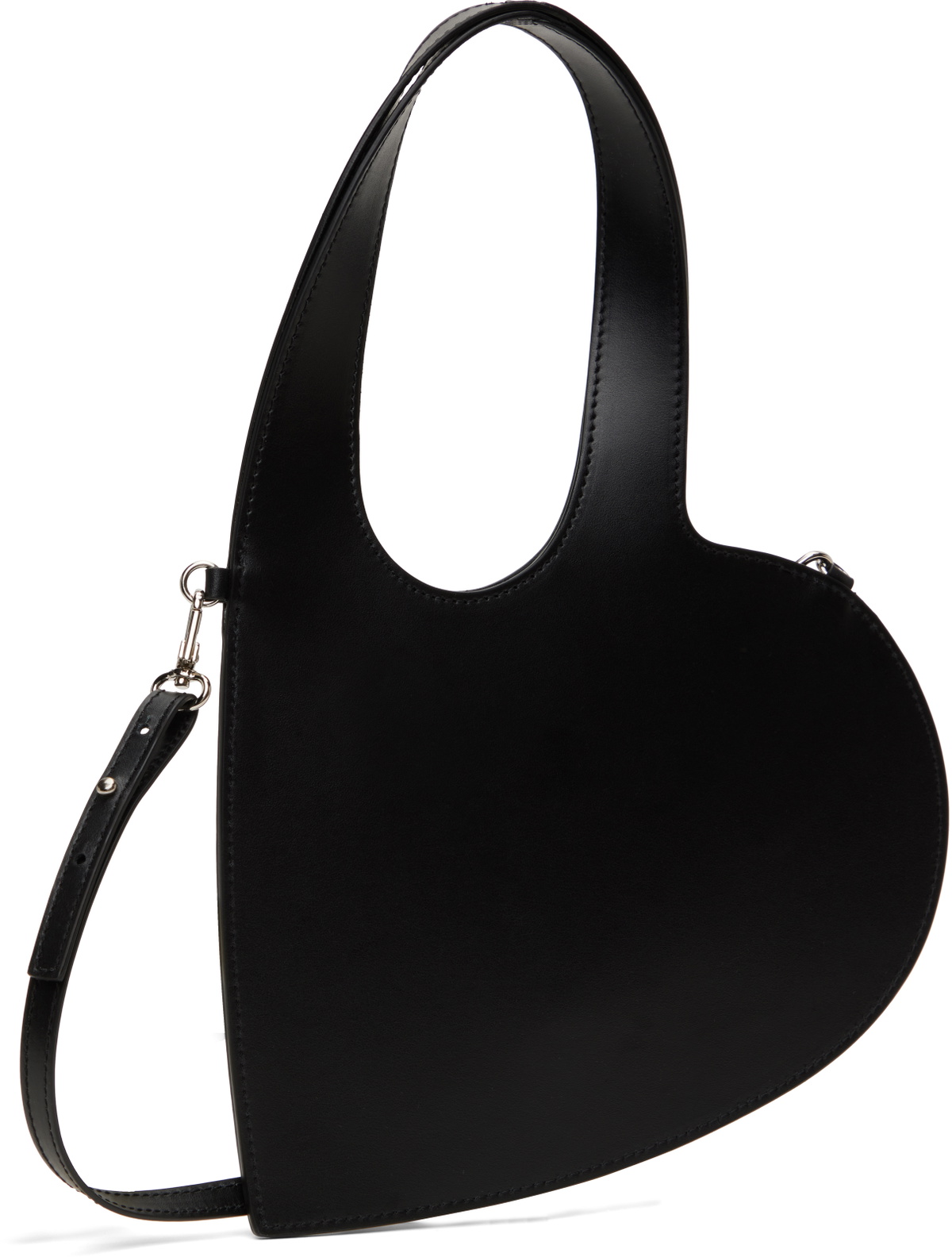 Coperni Black Crossbody Baby Heart Tote