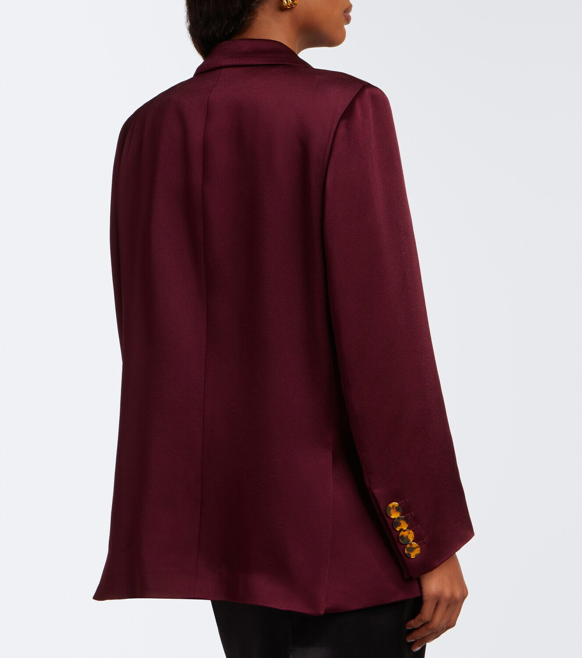 Blazé Milano Everynight double-breasted satin blazer