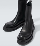 Jil Sander Leather Chelsea boots