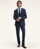 Brooks Brothers Men's Milano Fit Check 1818 Suit | Navy/Blue